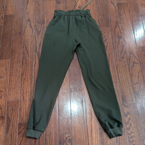Lululemon Stretch Luxtreme High-Rise Pant Full Length Rainforest Green - size 2 - Picture 8 of 10